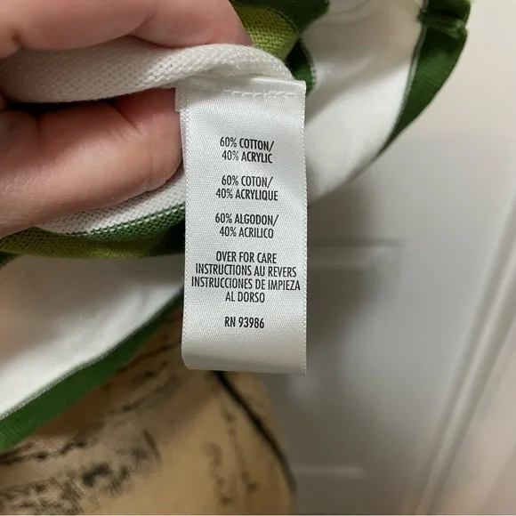 Square Neck Striped Tee - Picture 6 of 7